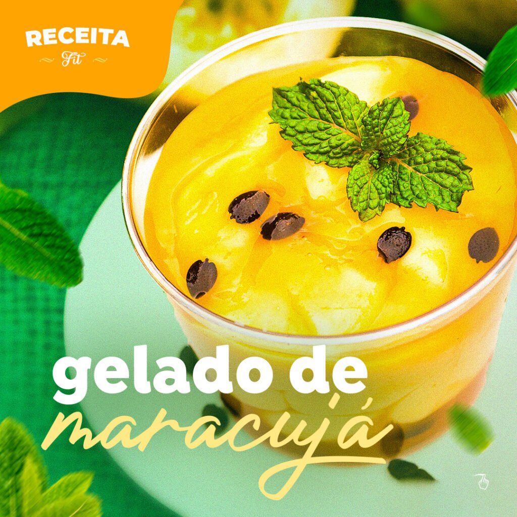 Gelado de Maracujá