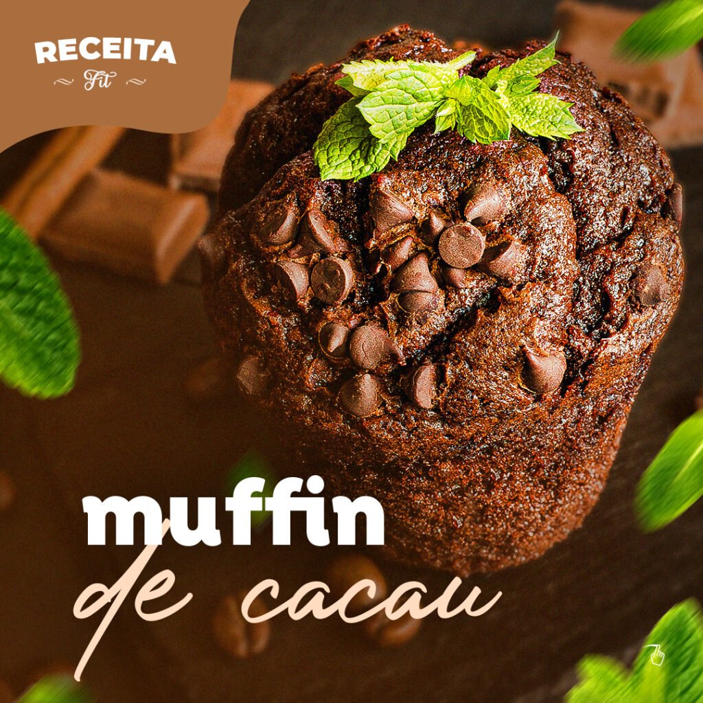Muffin de cacau